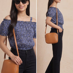 Blue Floral Off-Shoulder Smocked Top | Women's Casual Summer Blouse